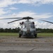 Maxwell AFB receives Navy MH-60R helicopters from Naval Air Station Jacksonville and Naval Station Mayport in advance of Hurricane Dorian