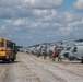 Maxwell AFB receives Navy MH-60R helicopters from Naval Air Station Jacksonville and Naval Station Mayport in advance of Hurricane Dorian