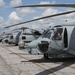 Maxwell AFB receives Navy MH-60R helicopters from Naval Air Station Jacksonville and Naval Station Mayport in advance of Hurricane Dorian