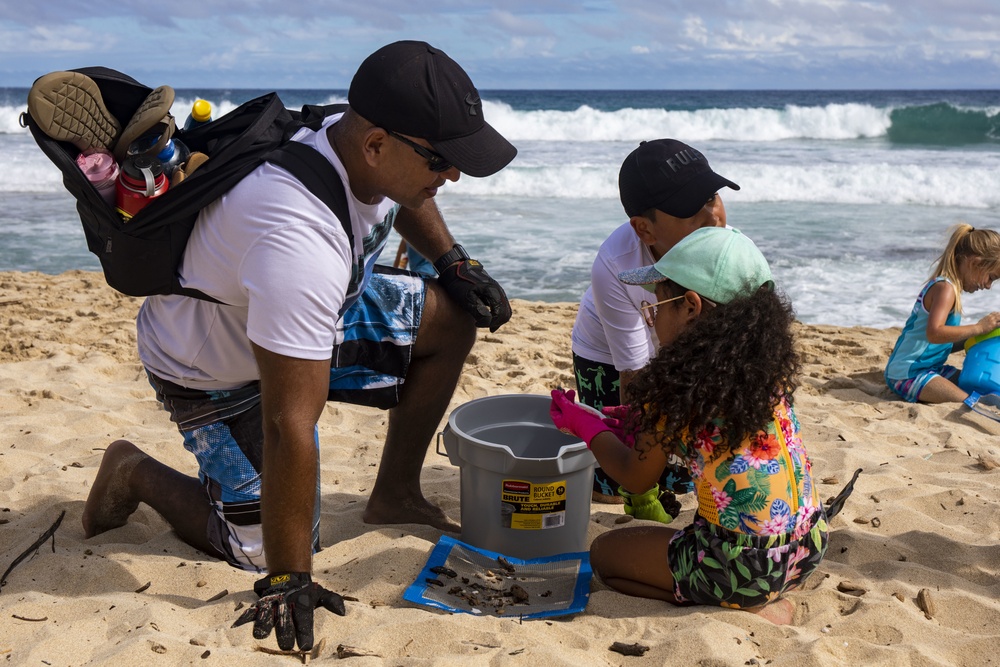 Cleaning Up the Beach Do-Do-Do-Do