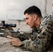 Marines participate in a stress shoot range