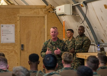 SPMAGTF-CR-CC 19.2: Command Element Visits Baker Company, V1/7