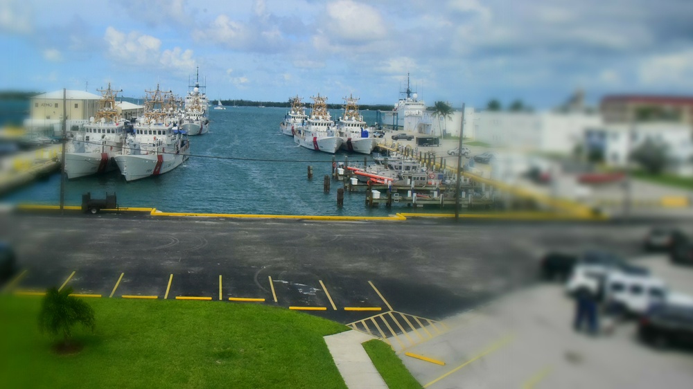 Florida-based Coast Guard cutters pre-stage in Key West for Hurricane Dorian response efforts in Caribbean