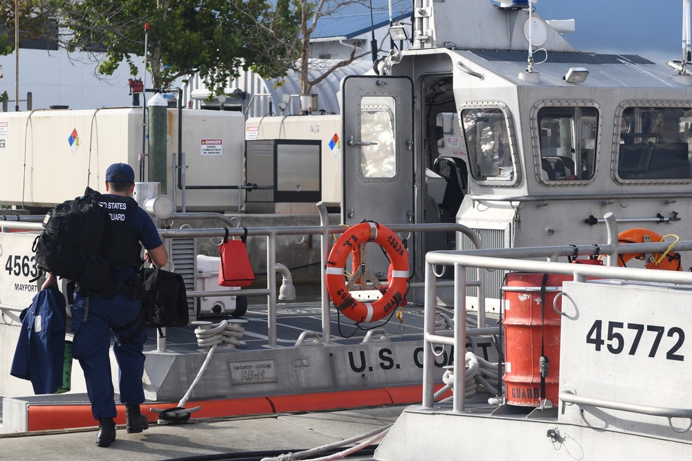 Coast Guard Sector Jacksonville assets prepare for Hurricane Dorian