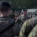 Lithuanian Land Forces Best Infantry Squad Competition Opening Ceremony