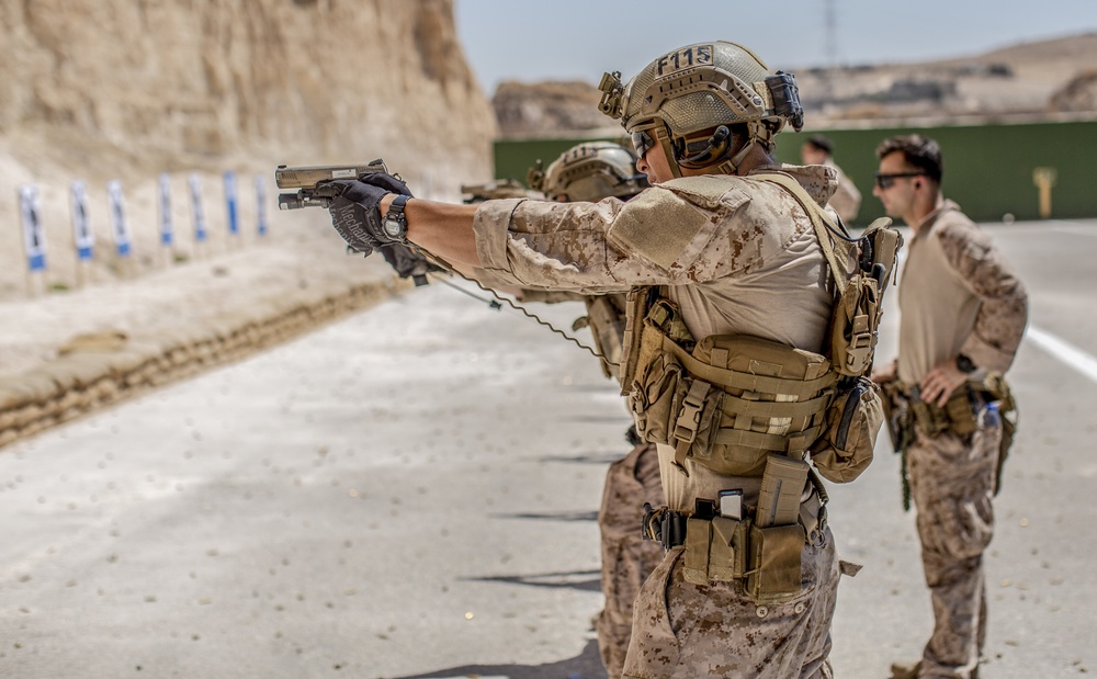 11th MEU MRF live-fire at Eager Lion 2019