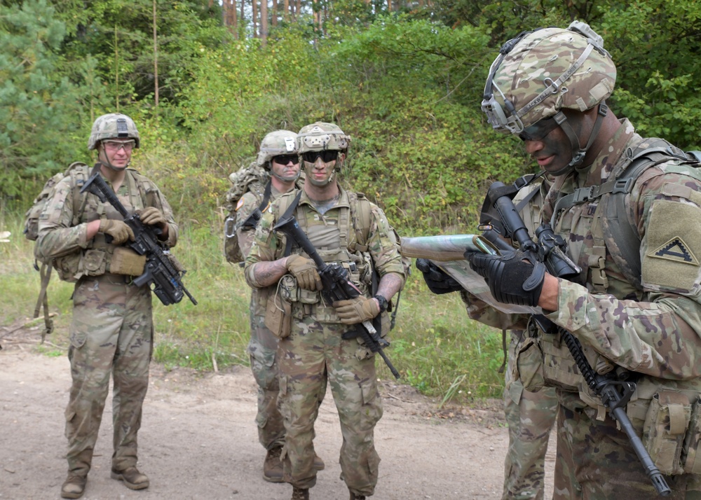 Lithuanian Land Forces Best Infantry Squad Competition