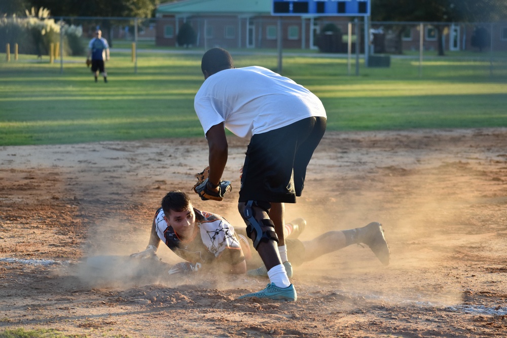 Legion Defeats Charlie Dogs 17-8 in Intramural Softball Championship