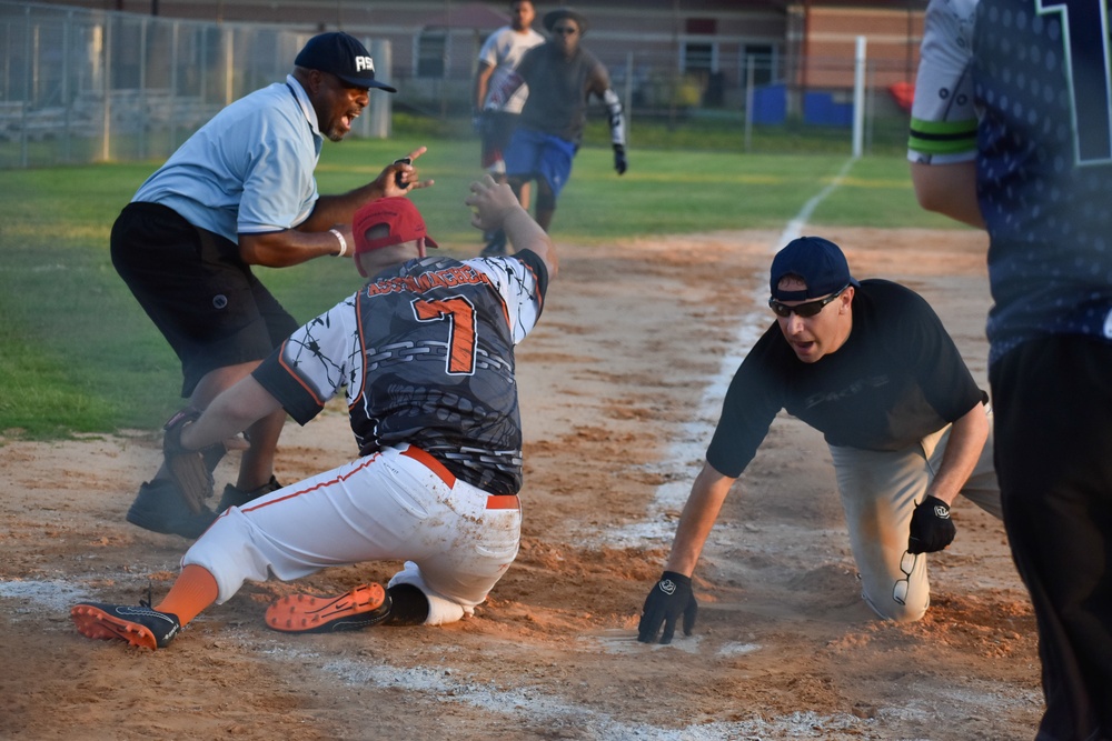 Legion Defeats Charlie Dogs 17-8 in Intramural Softball Championship