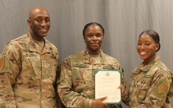 &quot;Durable&quot; Soldier Promoted to Specialist