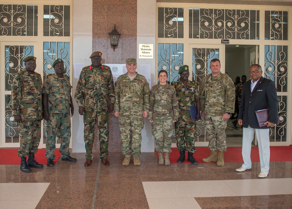 CJTF-HOA DCG Visits South Sudan for Key Leader Engagement