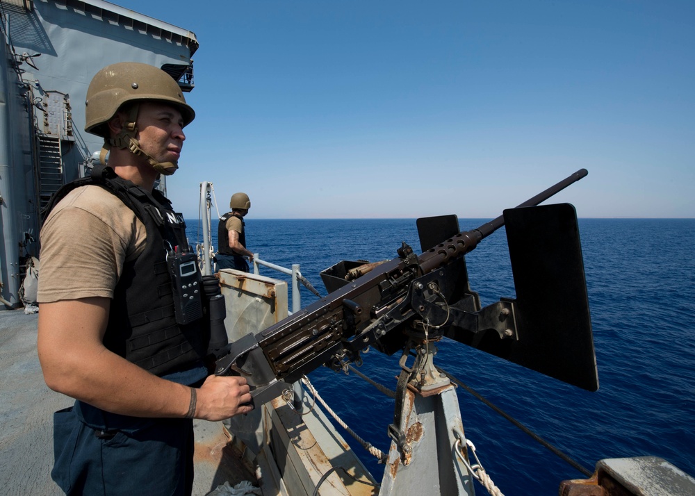 Strait Transit Aboard USS Harpers Ferry