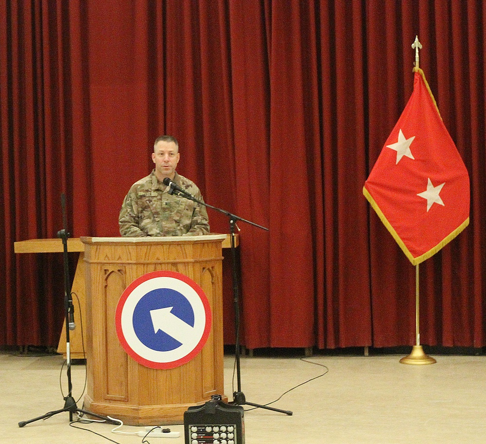 184th Sustainment Command Transfer of Authority Ceremony