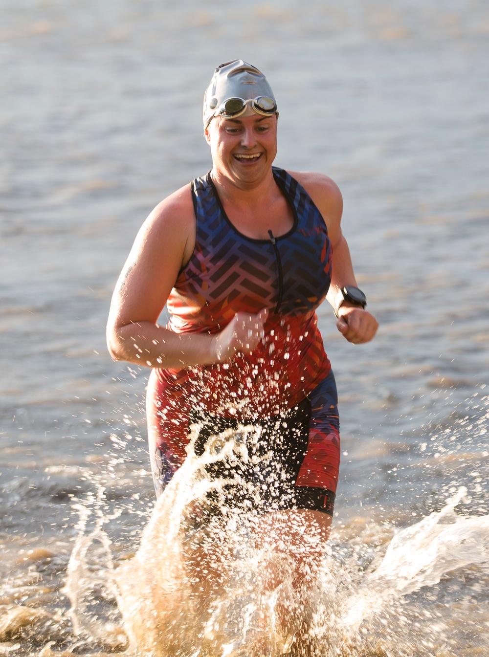 Swim, Bike, Run Quantico Triathlon