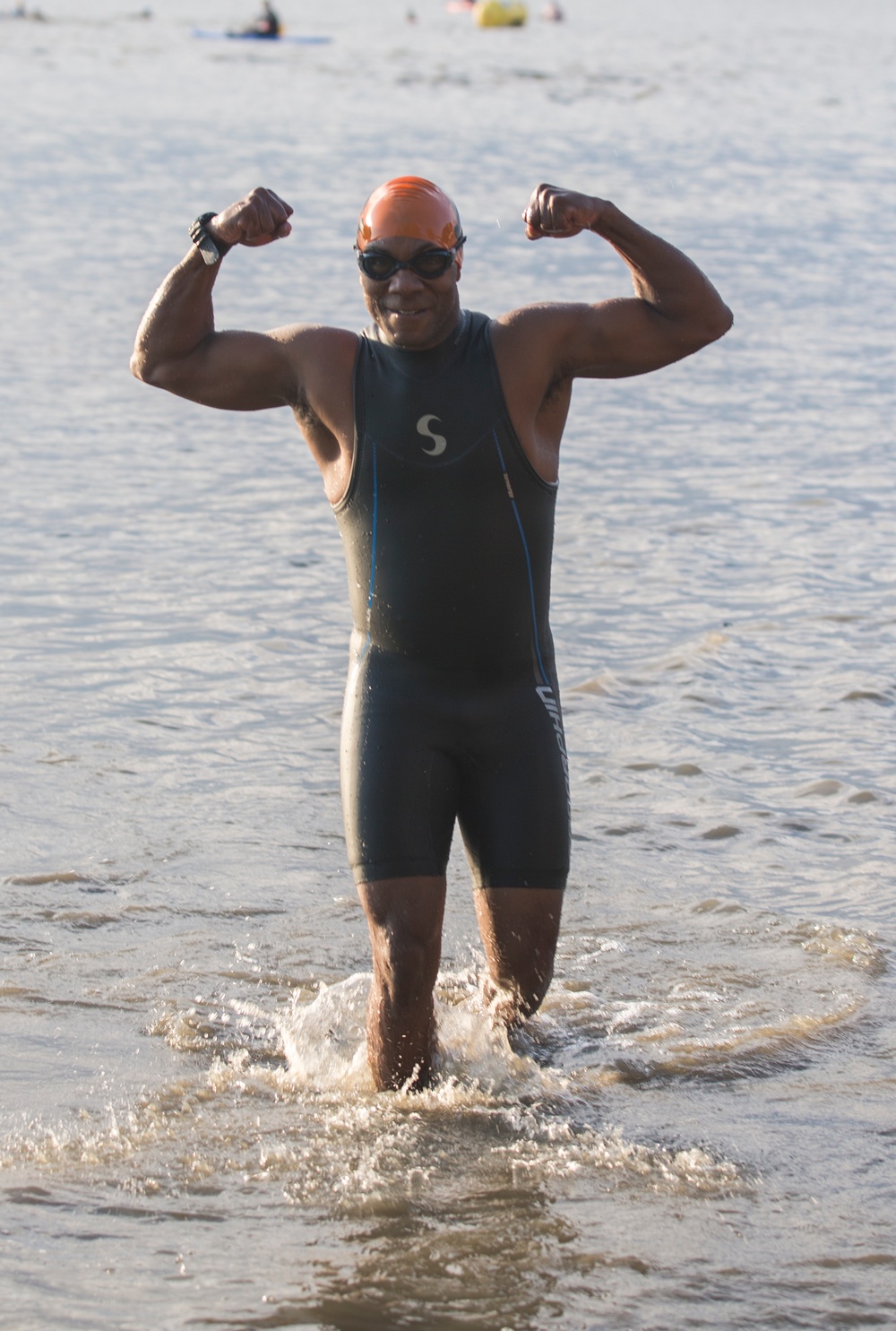 Swim, Bike, Run Quantico Triathlon