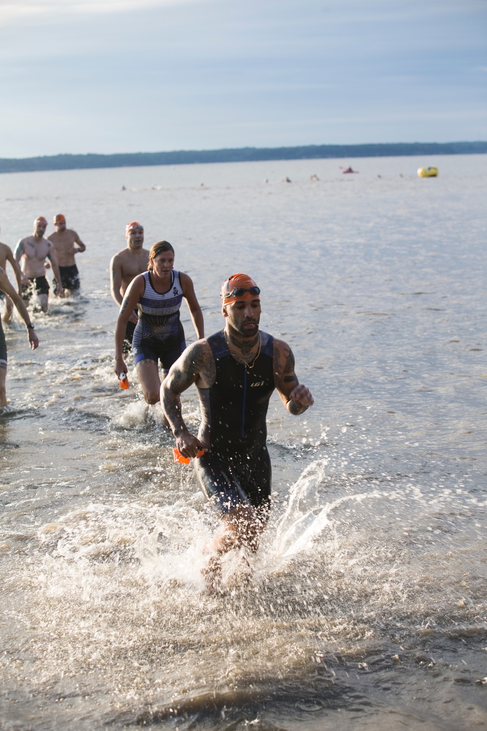 Swim, Bike, Run Quantico Triathlon