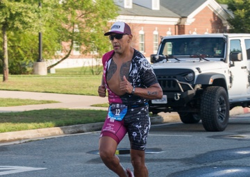 Swim, Bike, Run Quantico Triathlon