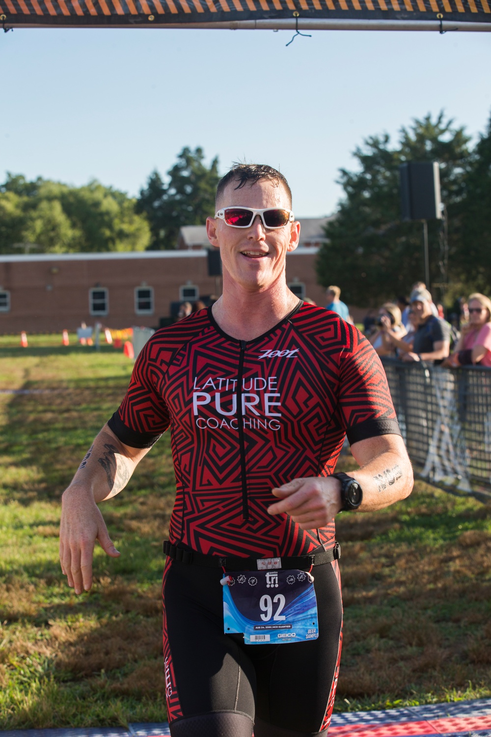 Swim, Bike, Run Quantico Triathlon