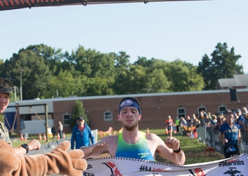 Swim, Bike, Run Quantico Triathlon