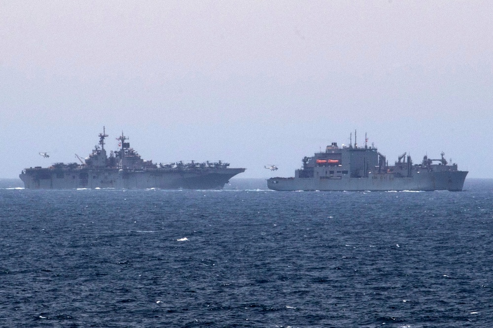 John P. Murtha Replenishment at Sea