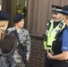 Police cadets tour 100th Security Forces Squadron