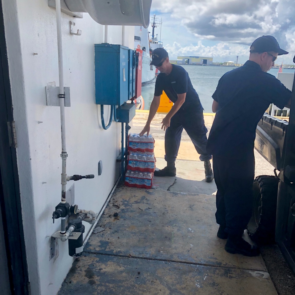 Coast Guard Station Port Canaveral prepares for Hurricane Dorian