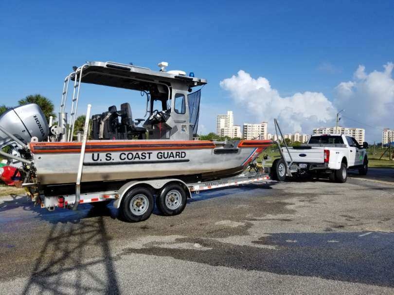 Coast Guard Station Ponce De Leon Inlet prepares for Hurricane Dorian