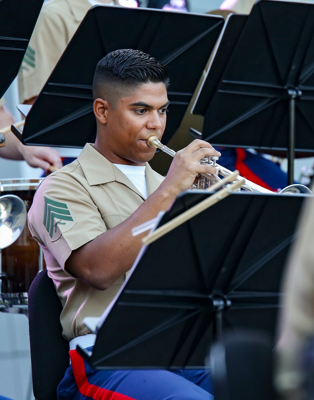Sounds of Summer; Quantico Marine Band ends summer concert series on a high note