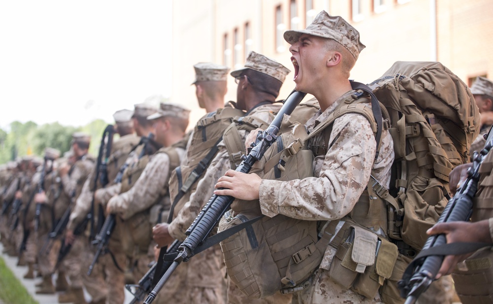 MCRD Parris Island evacuates due to Hurricane Dorian