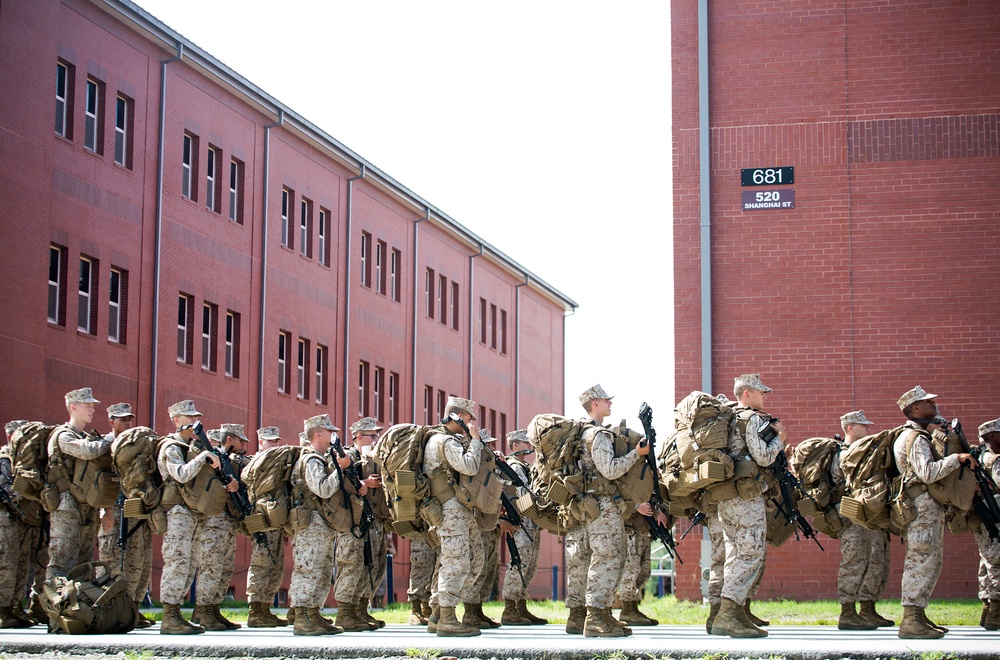 MCRD Parris Island evacuates due to Hurricane Dorian