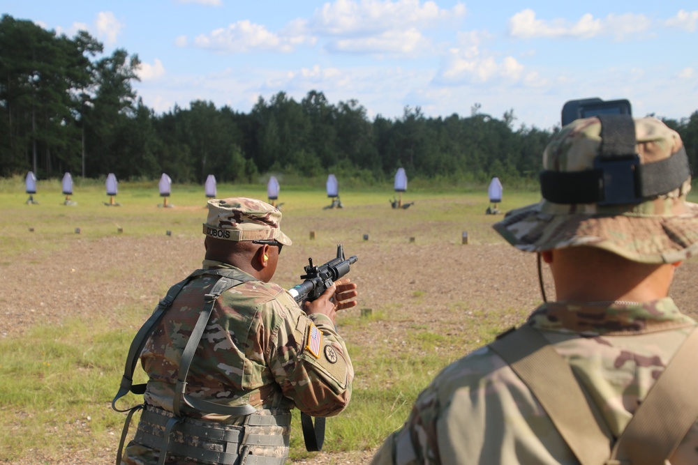 Virgin Islands National Guard’s 661st MP Det. Conduct Weapons Qualification Using New MP Corps Standards