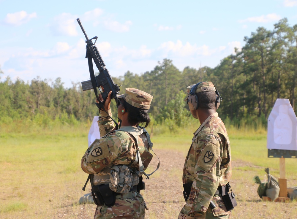 Virgin Islands National Guard’s 661st MP Det. Conduct Weapons Qualification Using New MP Corps Standards