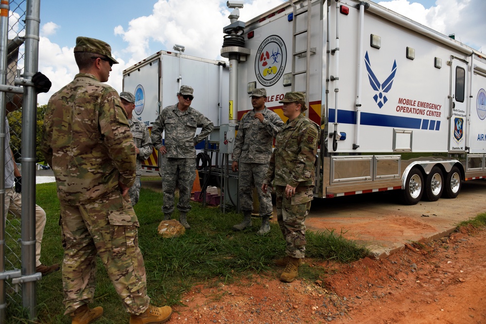 145th Airlift Wing Mobile Emergency Operation Center Activates for Hurricane Support