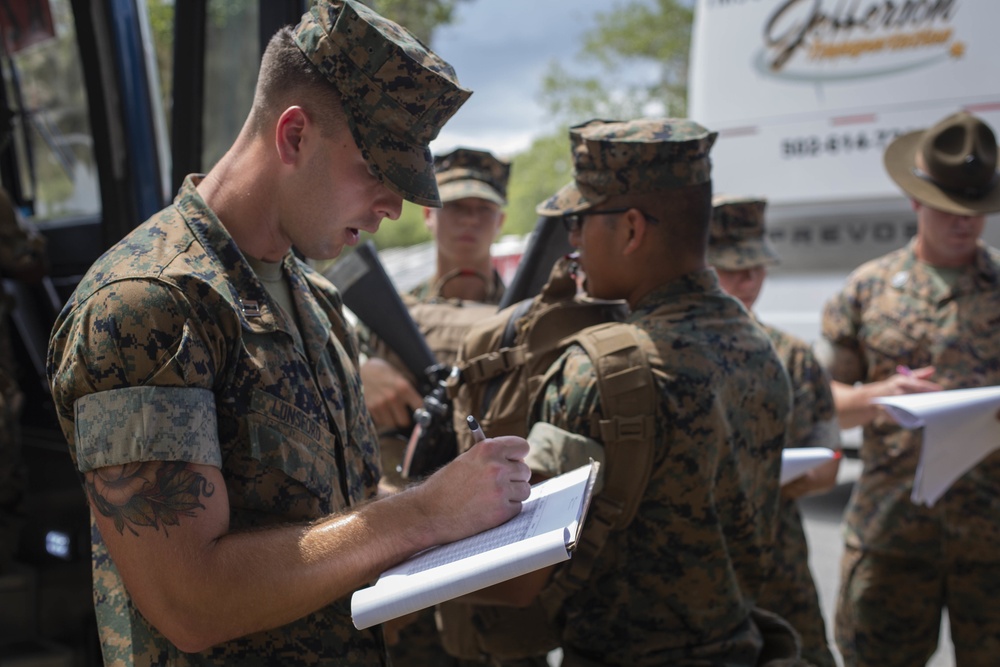 MCRD Parris Island evacuates due to Hurricane Dorian