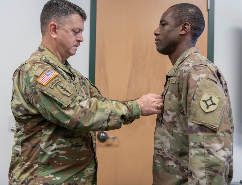 New rank, new responsibilities