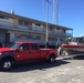 29-foot Response boat trailered at Coast Guard Station Tybee