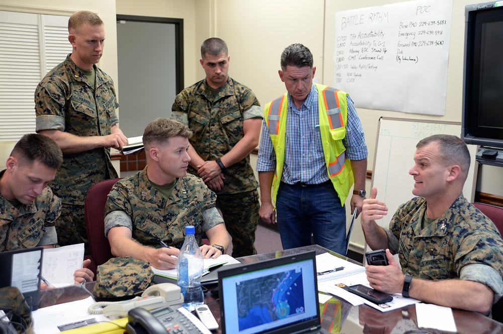 MCLB Albany Recruit Arrival Planning