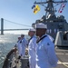 USS Gridley Sailors Man the Rails