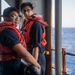 USS Harpers Ferry Streams a Nixie Torpedo Countermeasure System
