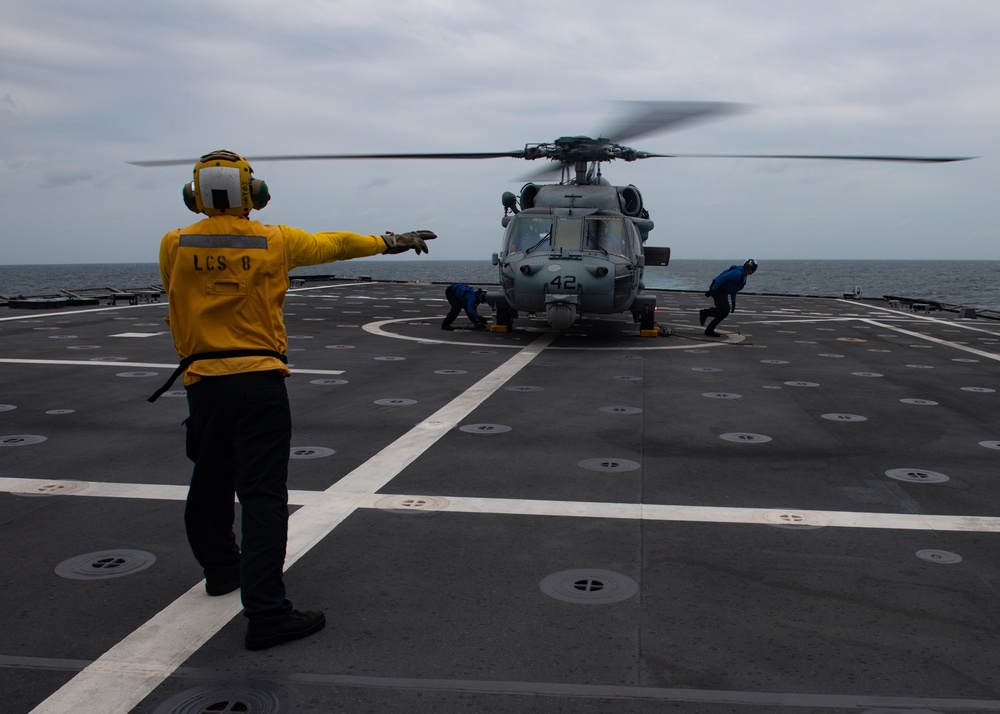 USS Montgomery participates in AUMX