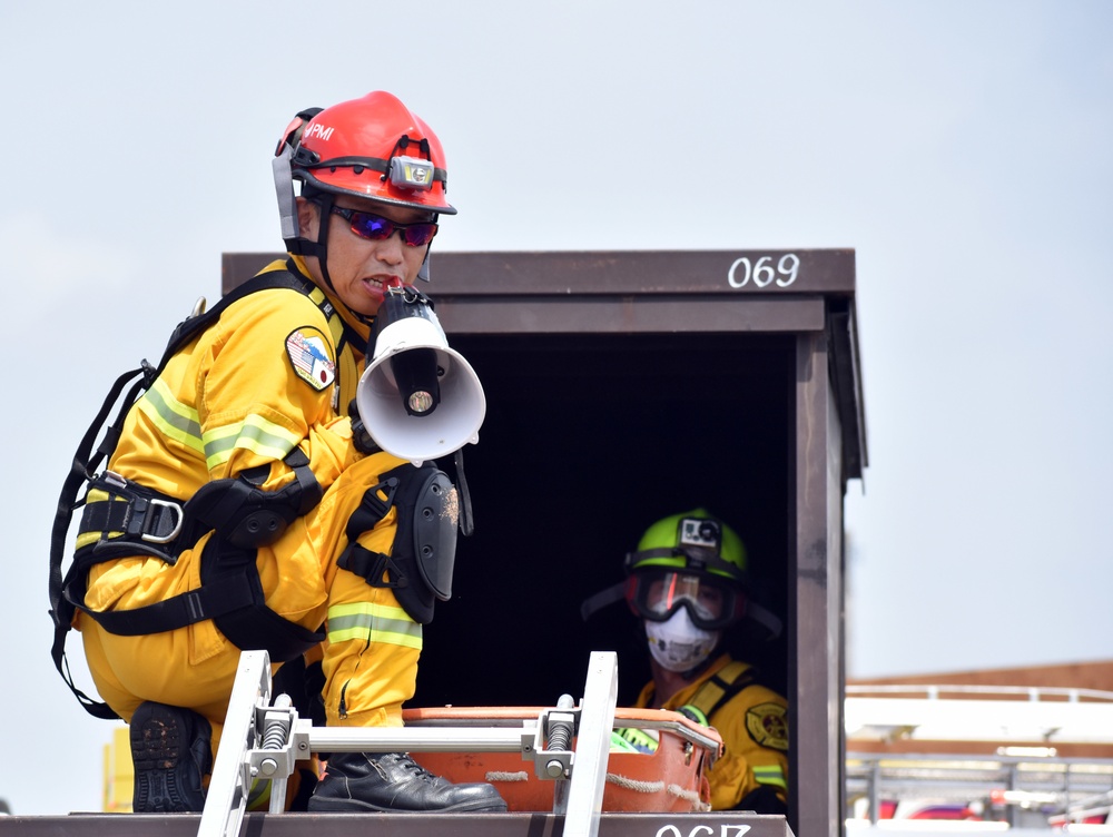 USAG Japan works with Japanese emergency services during disaster drill