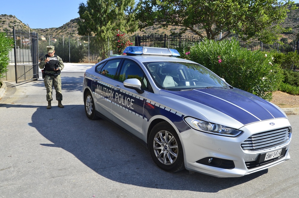 Naval Support Activity Souda Bay, Greece, holds an Anti-Terrorism Training Team Drill.