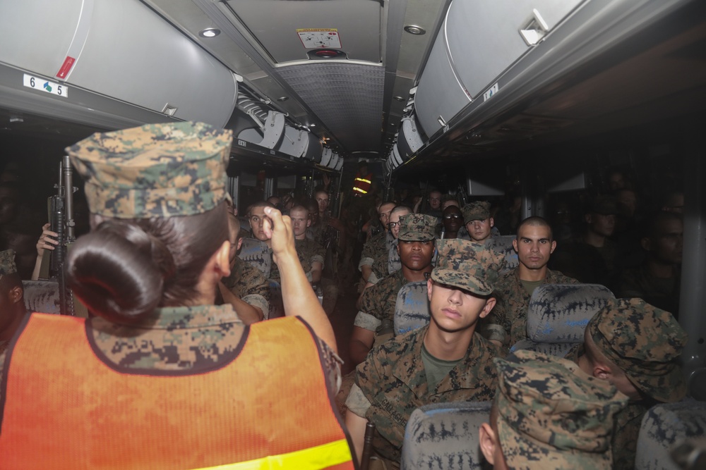 MCLB Albany Recruit Arrival