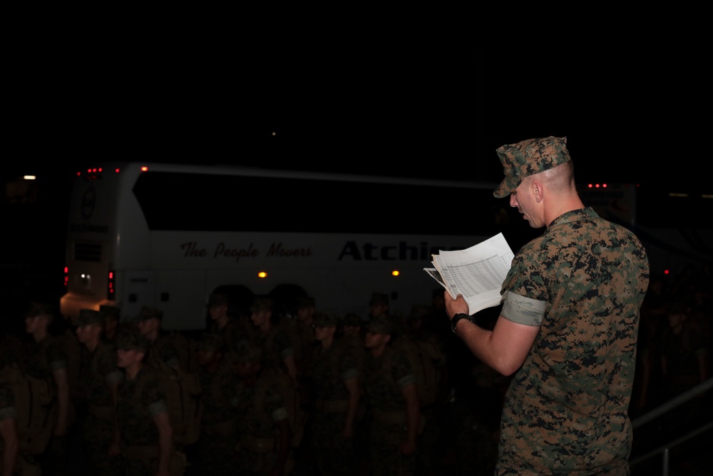 MCLB Albany Recruit Arrival