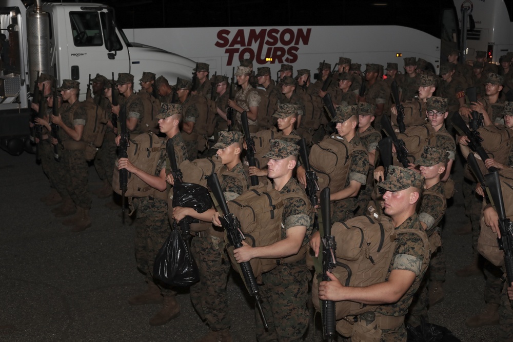 MCLB Albany Recruit Arrival