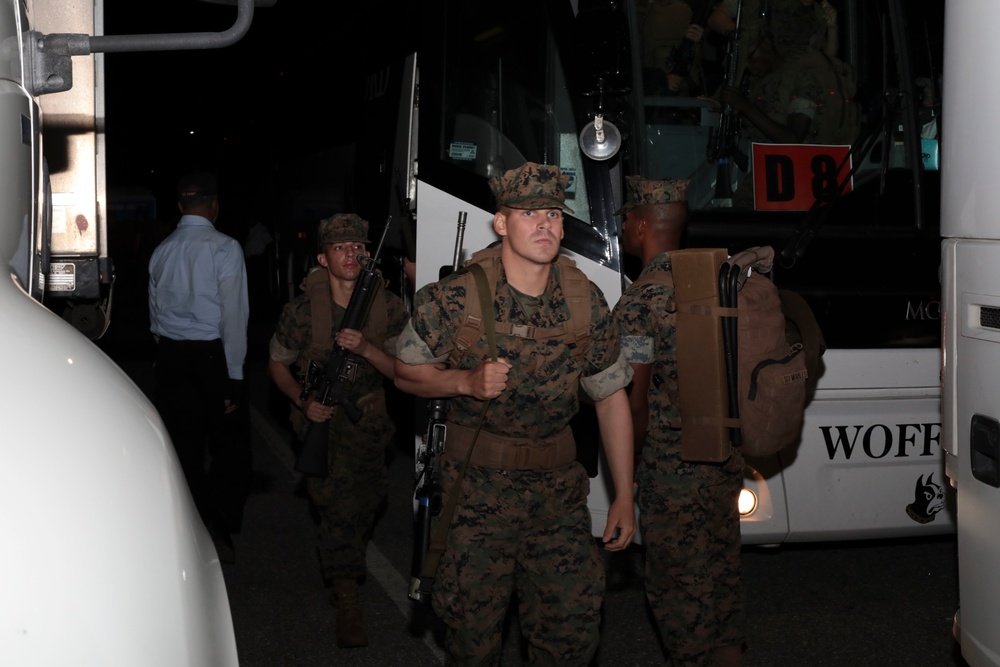 MCLB Albany Recruit Arrival