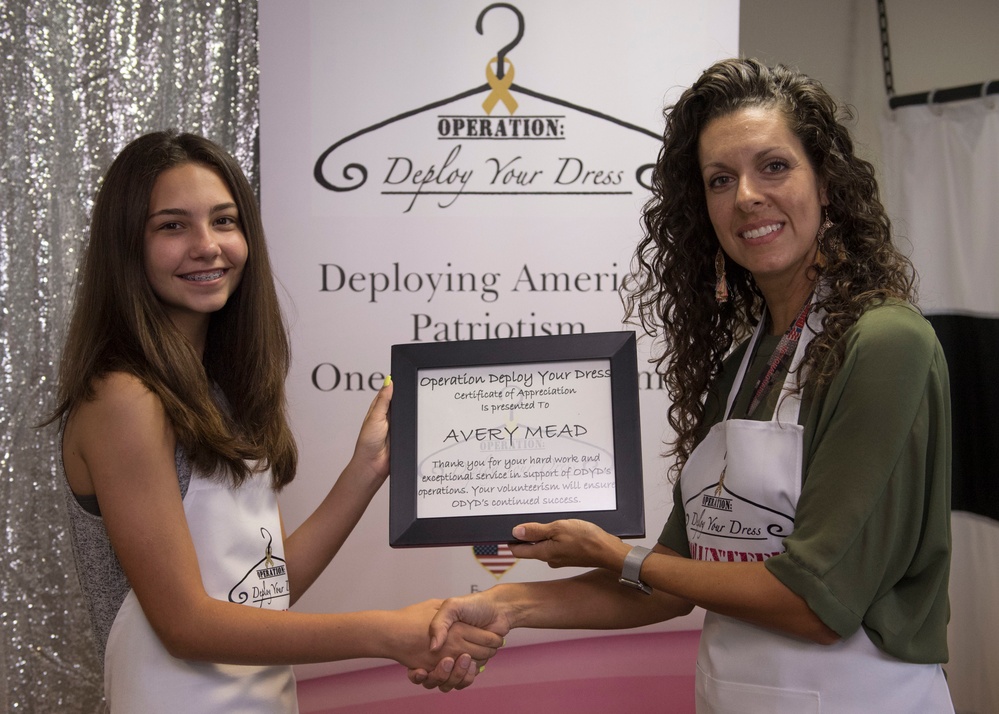 Uplifting others with ‘deployed’ dresses