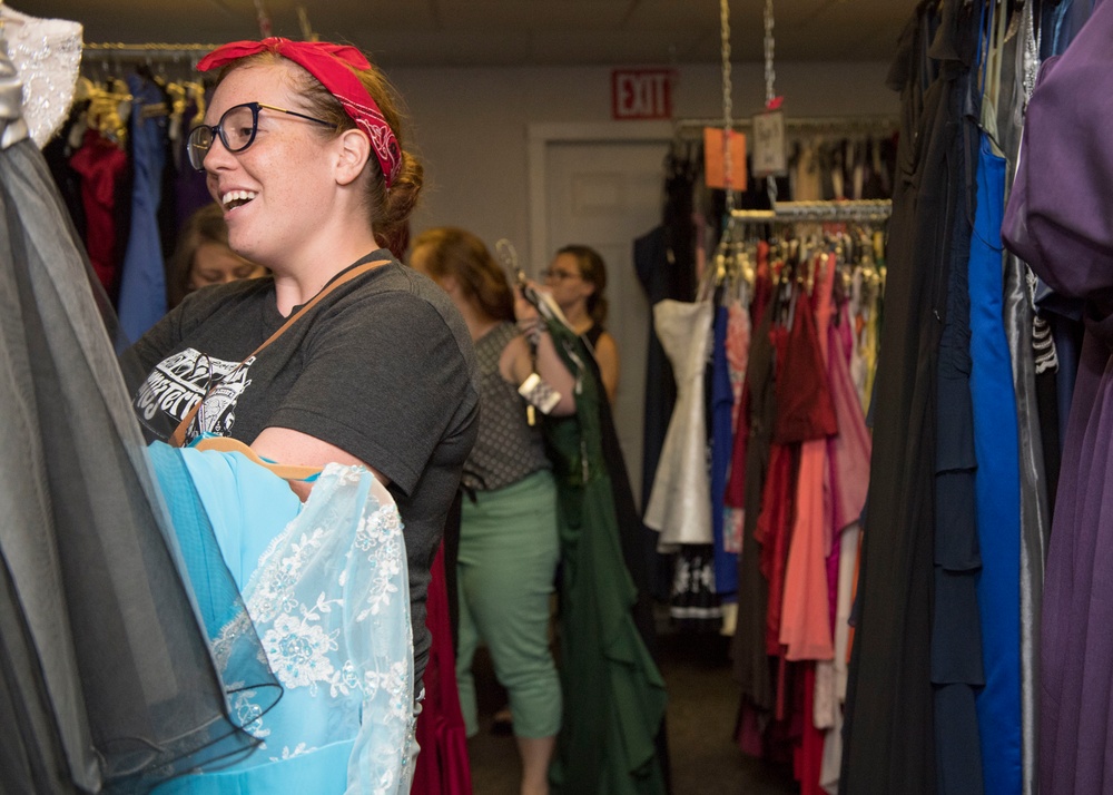 Uplifting others with ‘deployed’ dresses