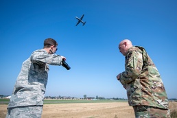 424th Air Base Squadron Conducts "Landing Zone" Training