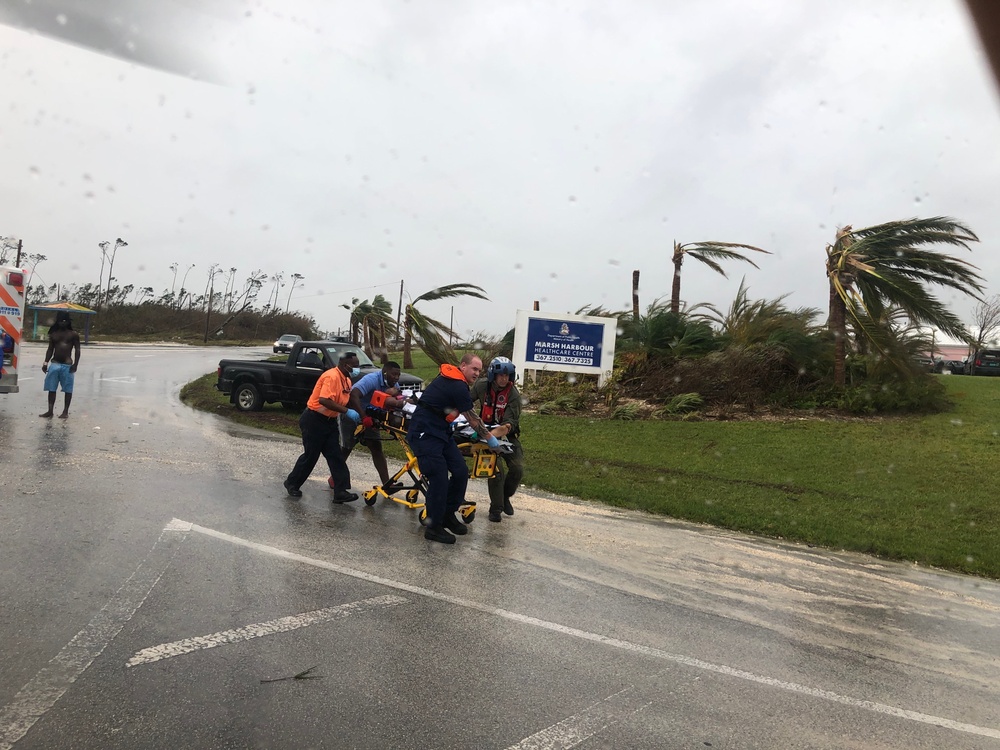 Coast Guard conducts response efforts in the Bahamas